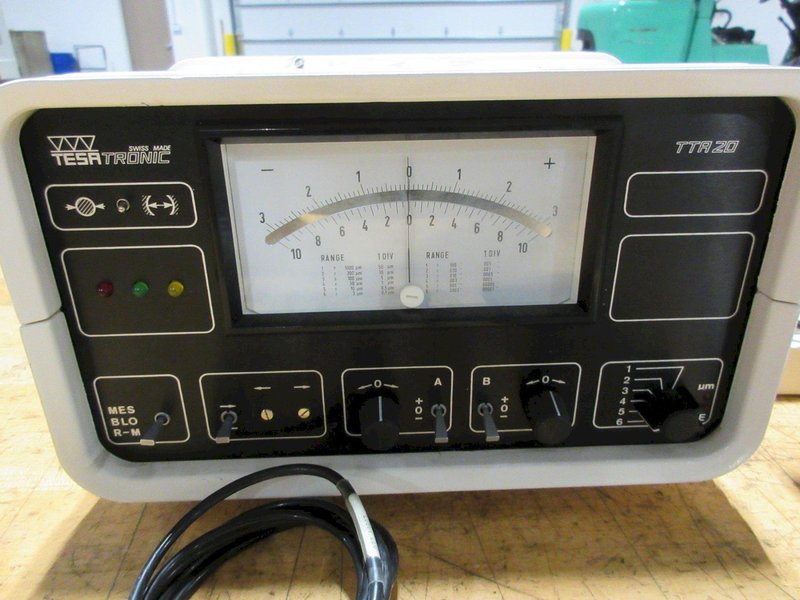 Tesatronic TTA 20 Electronic Amplifier Analog Display with Probe, Assorted Sheffield Tracer Heads and Other Probes.- Auction Item