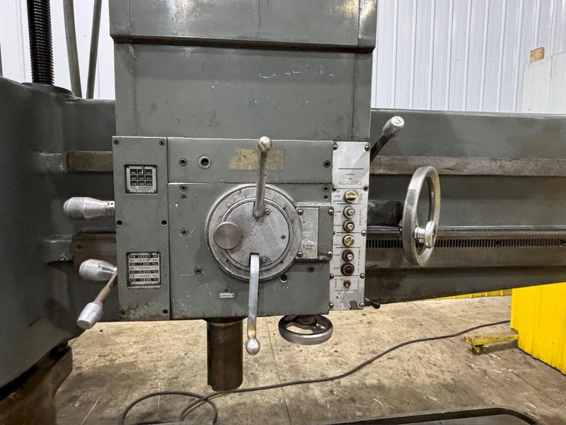 7' x 15" GIDDINGS &amp; LEWIS MODEL #962 G&amp;L RADIAL DRILL: YOBRO #24530