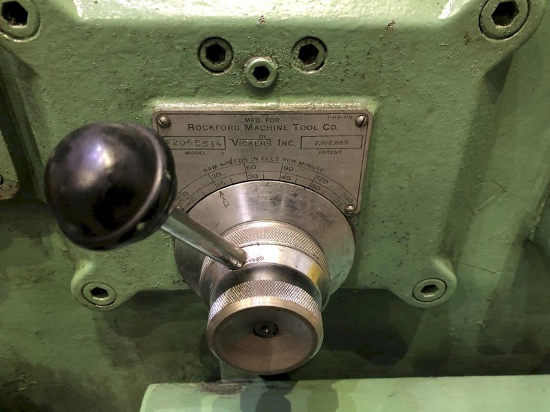 20" ROCKFORD MODEL #20 HYDRAULIC SHAPER: YOBRO #25676