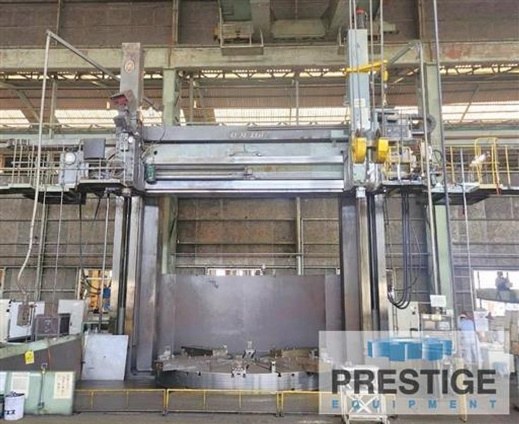 157&quot; O-M LTD TMD44/55 CNC Vertical Boring Mill