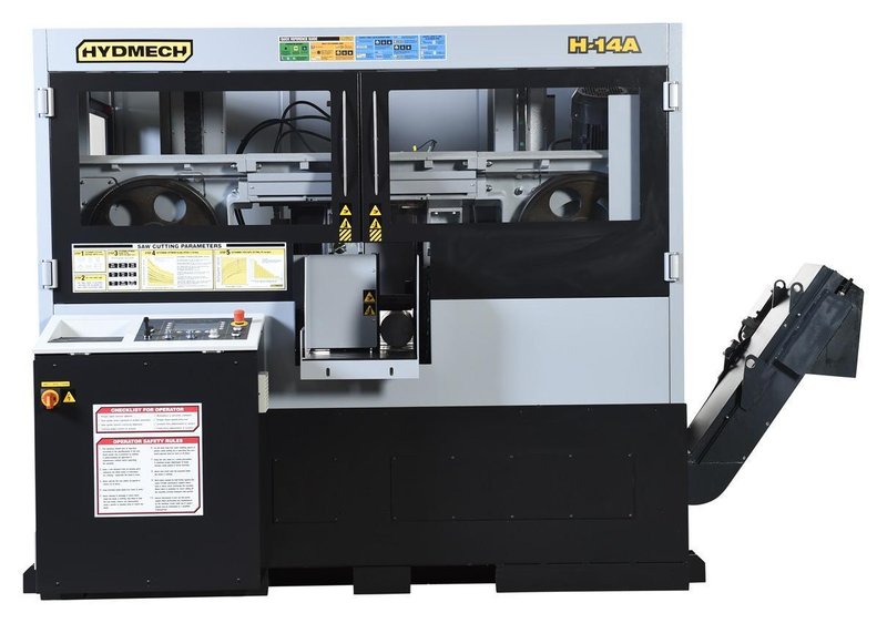 NEW 14"H x 14"W HYD-MECH H-14A AUTOMATIC HORIZONTAL BAND SAW
