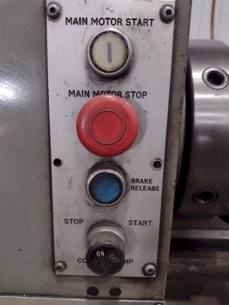 21" x 120" CLAUSING COLCHESTER MODEL #21 ENGINE LATHE 3.5" SPINDLE HOLE: YOBRO #24560