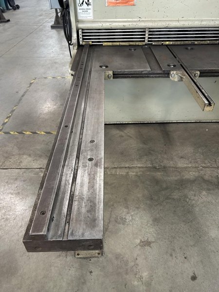 1/2” x 12’ AccurShear 650012 Hydraulic Power Squaring Shear, 2006 – Backgauge