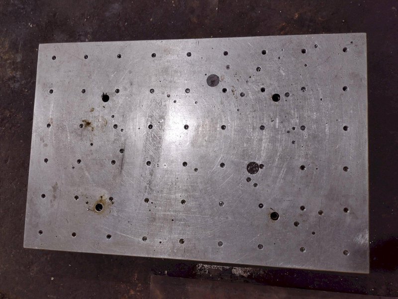 40&quot; x 57&quot; x 2.25&quot; PRESS BOLSTER PLATE: STOCK #19233