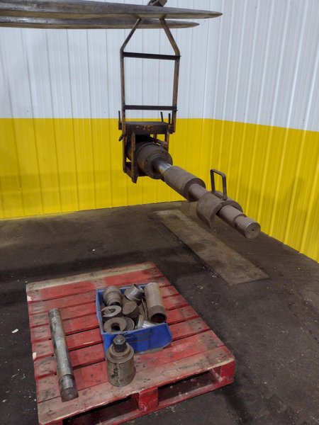 3&quot; DROTT MOBILE HYDRAULIC BUSHING / TRACK PINS PRESS WITH TOOLING: STOCK #19036