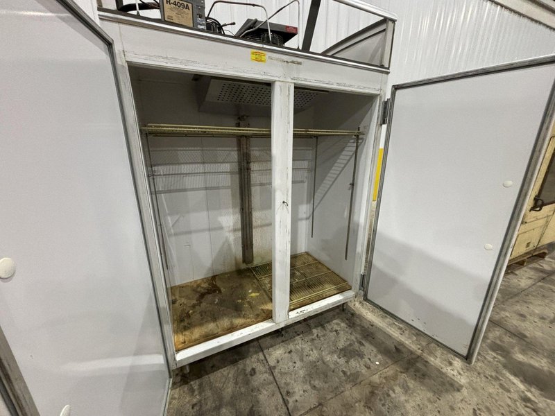 KELVINATOR 2 DOOR MODEL #UC50RFMS FLAMABLE MATERIAL STORAGE LABRATORY REFRIGERATOR: STOCK #22016