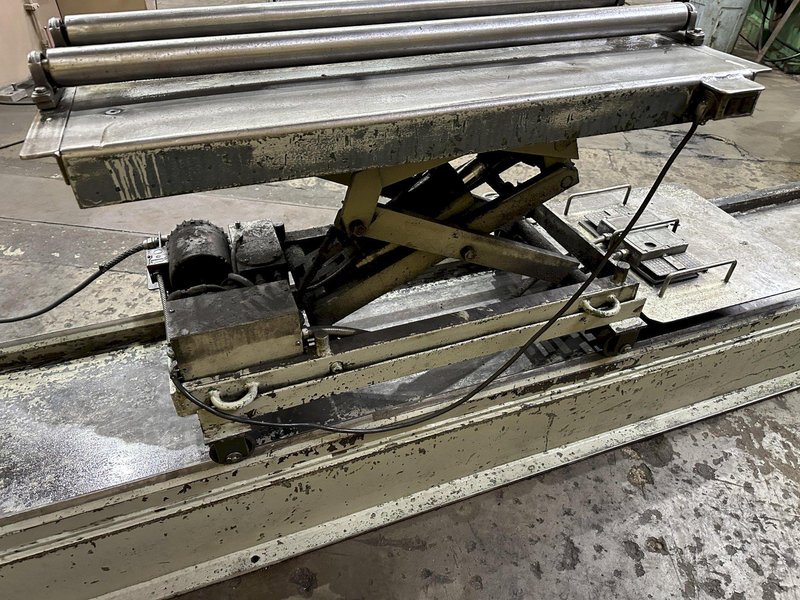 60&quot; PANDJIRIS PLANISHER MODEL #25TX7-1-2X60 FOOT CONTROLS: STOCK #77845