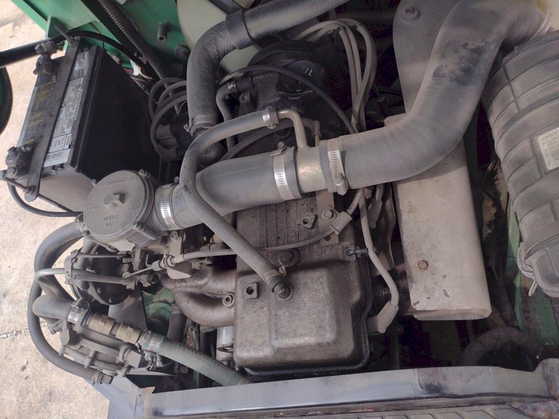3000 LB MITSUBISHI MODEL #FGC15K 3-STAGE LP FORKLIFT: YOBRO #24166