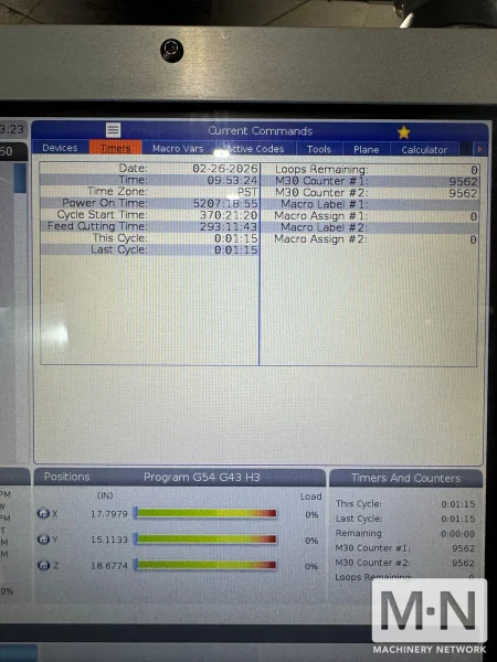 HAAS VF-2SS CNC Vertical Machining Center, 2023 - Low Hours!