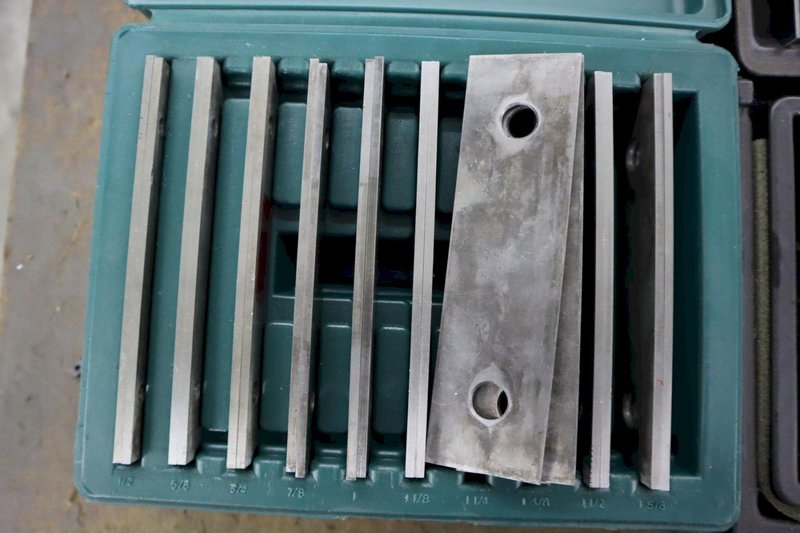 6" Steel Parallel Sets, Thin and Thick 1/32", 1/8", 1/4"- Auction Item