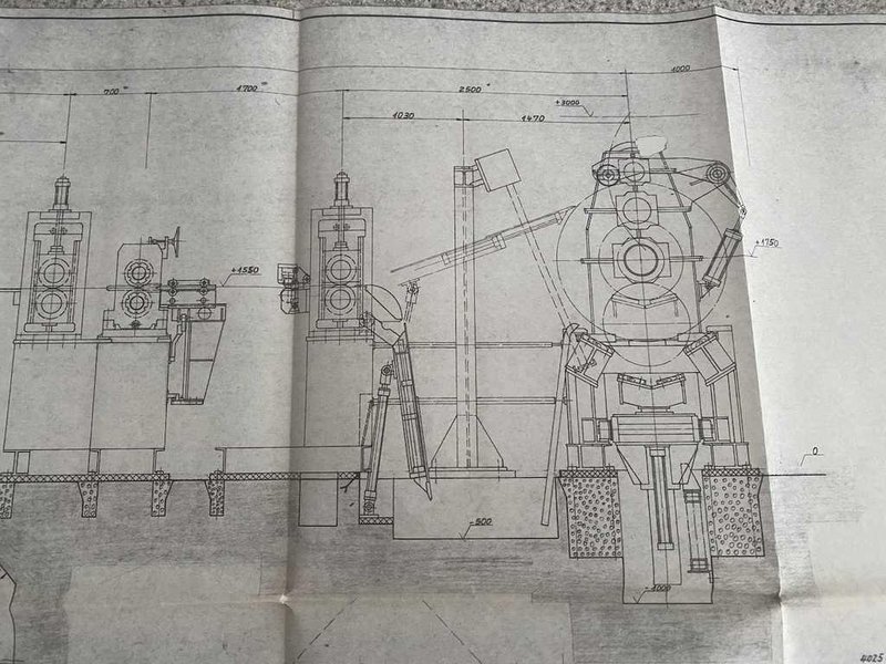 41" x 6.30" x 20,000# Georg Slitting Line