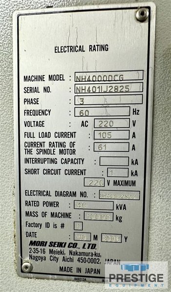 Machining Centers Horizontal CNC