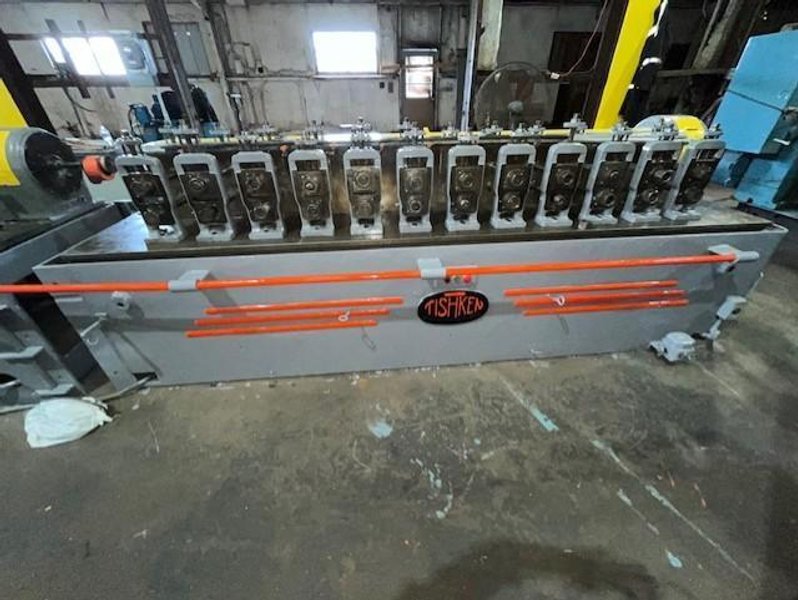 12 Stand 1.50&quot; x 8.00&quot; /16 Stand 1.50&quot; x 10&quot; Tishken Rollformer STOCK# 3999