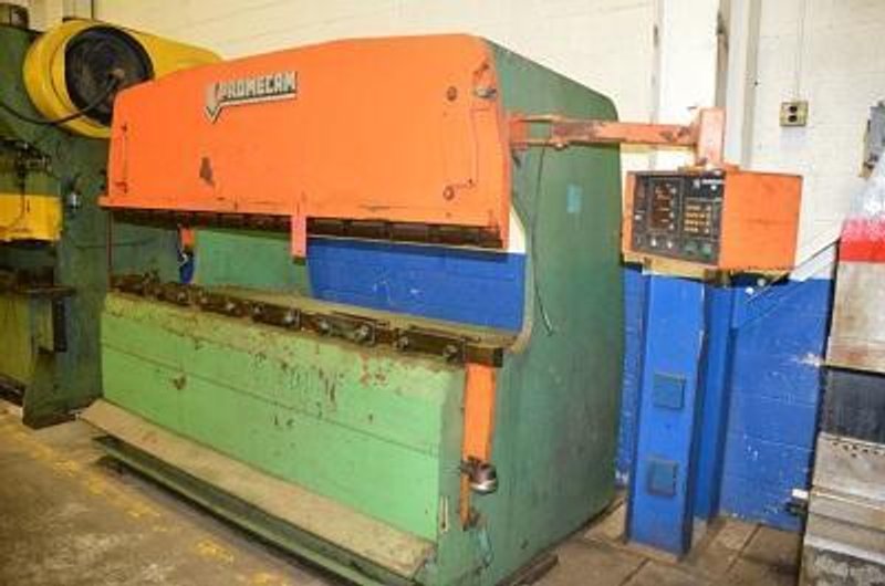 75 TON x 8' PROMECAM MODEL #RG-75-25 HYDRAULIC POWER PRESS BRAKE
