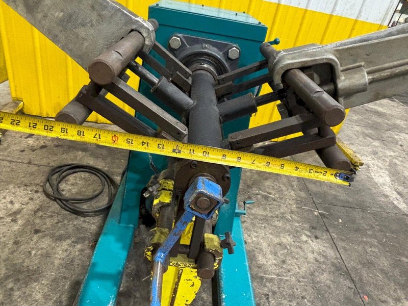 4,000 LB X 16&quot; DURANT MODEL #MD-401-M MOTORIZED UNCOILER COIL REEL: YOBRO #24500