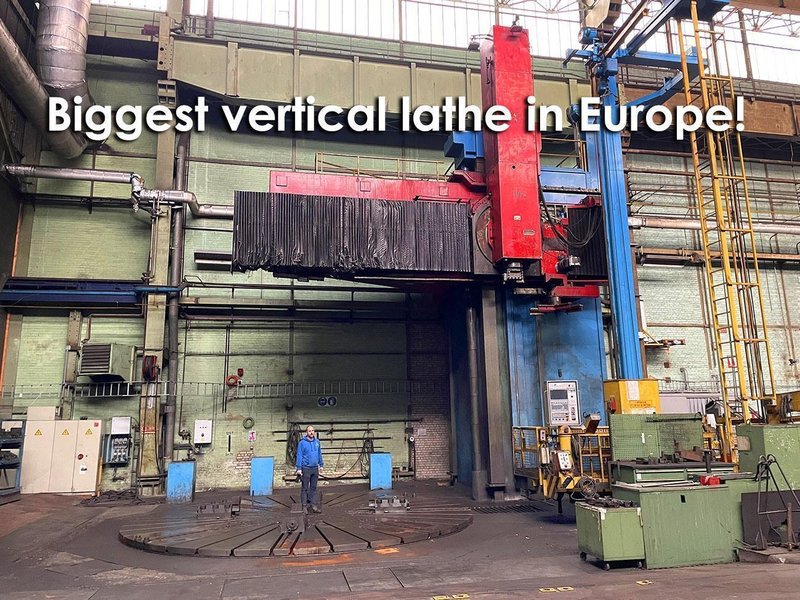 Schiess 80 DF - Ø 9000 x 5547 mm CNC