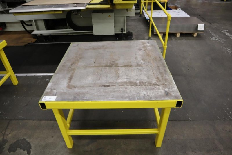 Steel Table Heavy Duty 42"x42"x28.5"- Auction Item