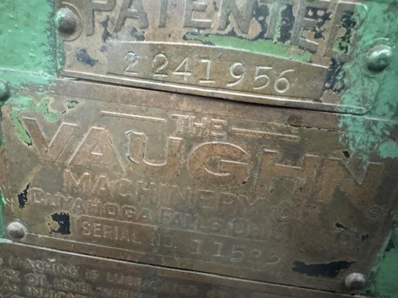 VAUGHN MODEL HICX WIRE DRAWING  MACHINE (14468)