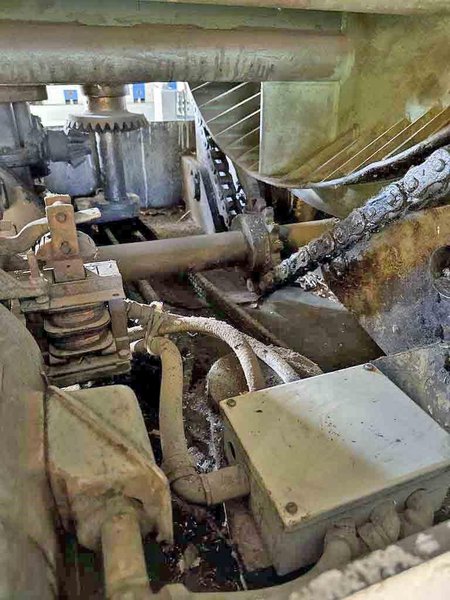 30,000 LB. X 54" TURNOVER CRADLE ROTATING UPENDER. STOCK # 1002225