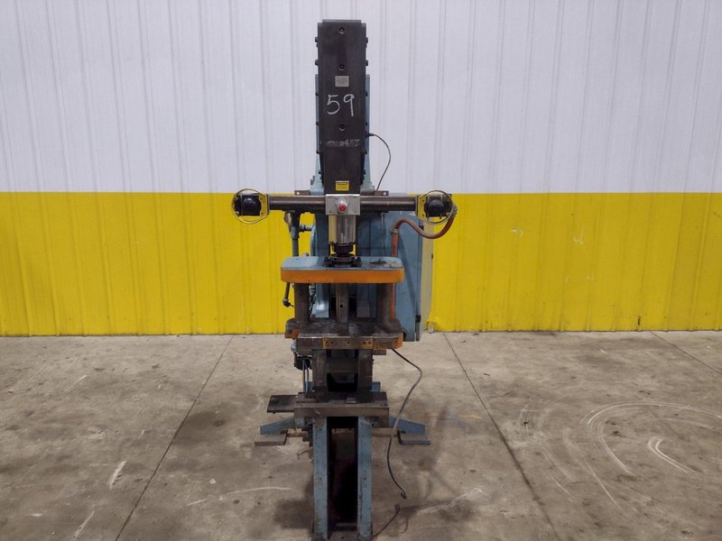 BTM TOG-L-LOC B-20H 4.5 STROKE SHEET METAL JOINING MACHINE: YOBRO #24799