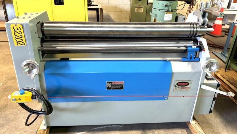 4' x 7/32" WDM Initial Pinch Bending Roll  310-5-48, 5" Diameter Rolls, DRO, New, In Stock