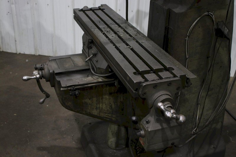 1-1/2 HP BRIDGEPORT RAM TYPE VERTICAL MILL:  STOCK #76551