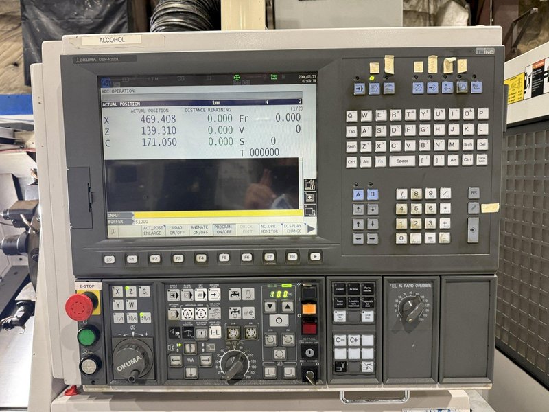 Used 2008 Okuma Captain L-370M CNC Lathe For Sale