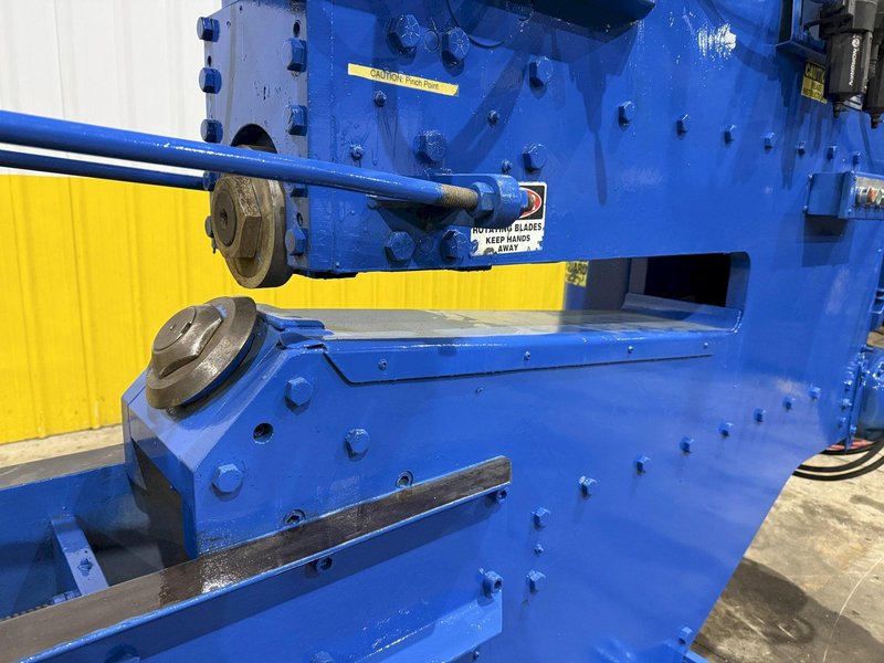 3/8" x 144" BLUE VALLEY MODEL #65B-696 CIRCLE SHEAR: YOBRO #24409