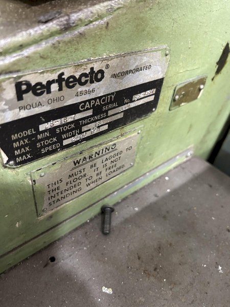 18&quot; X .104&quot; PERFECTO 7 ROLL STRAIGHTENER: STOCK #78634