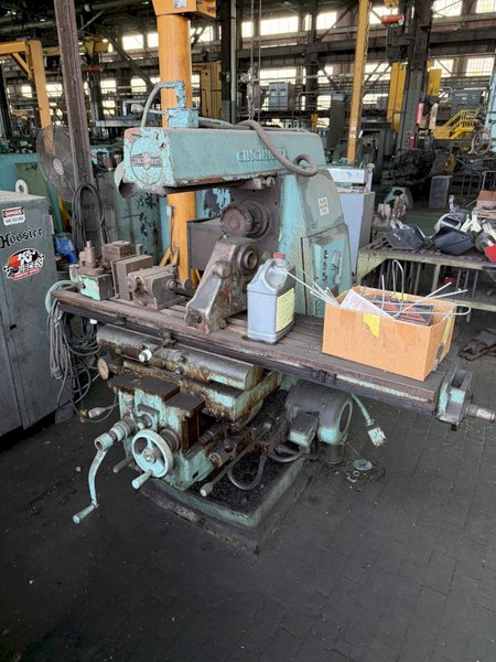 CINCINNATI NO. 2 HORIZONTAL MILLING MACHINE. STOCK # 0874426