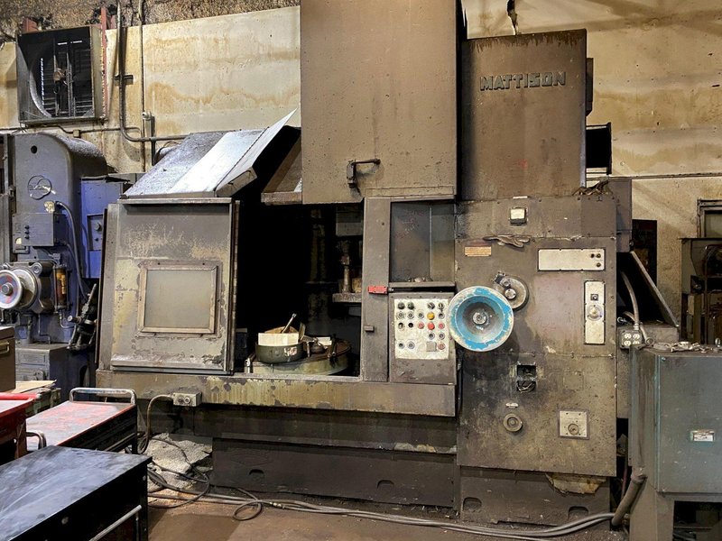 48" Mattison Rotary Surface Grinder