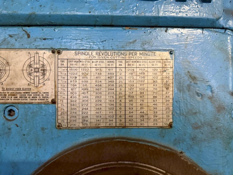 4&#039; 13&quot; Carlton Radial Drill