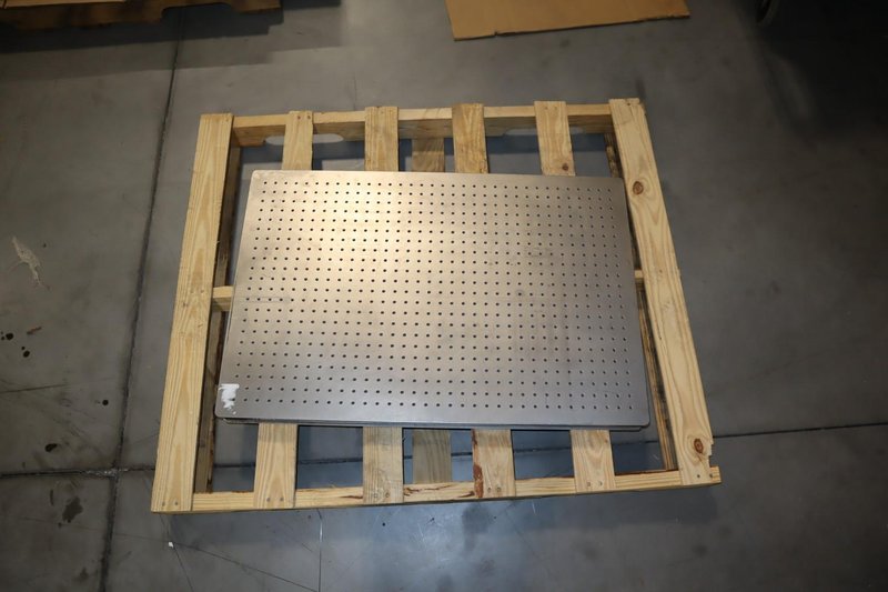 ThorLabs Optical Breadboard, 24" x 36" x 2.28", w/ 1" Grid Pattern 1/4-20 Tapped Holes- Auction Item