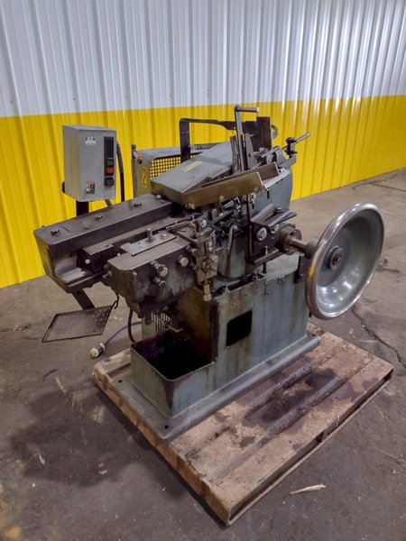 1963 LUDWIG GREFE MODEL #10 FLAT DIE THREAD ROLL THREADER : STOCK #19183