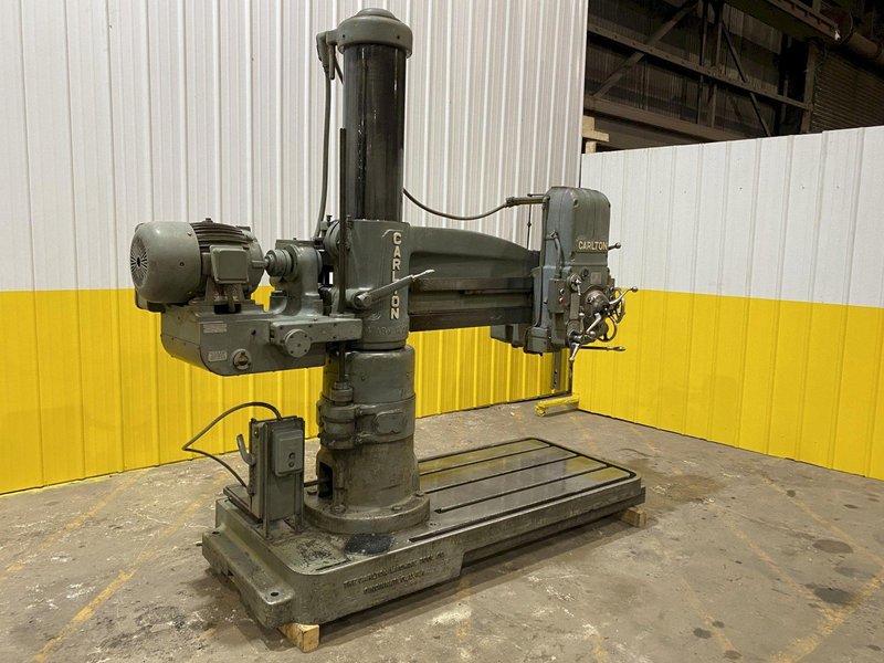 4&#039; X 11&quot; CARLTON MODEL #1A RADIAL ARM DRILL: STOCK #20394