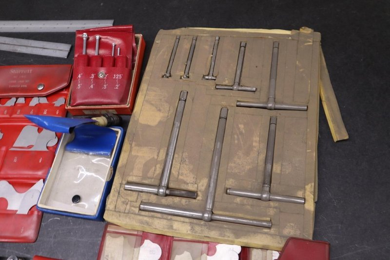 Radius Guages, Angle Guages, Bore Guages a, Steel Rules nd More- Auction Item