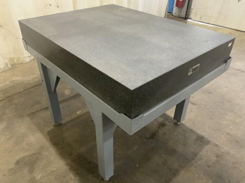 48" X 36" X 6" MITCHELLS GRANITE SURFACE PLATE: STOCK #81077