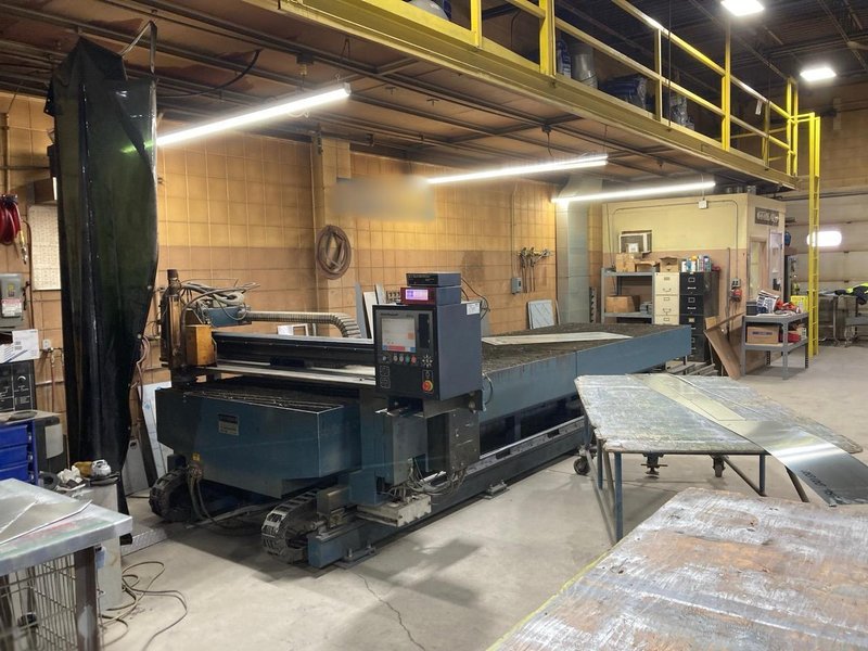 5′ x 20′ Lockformer Vulcan 3100D Plasma Table, 2013 – 130 Amp Hypertherm HPR130