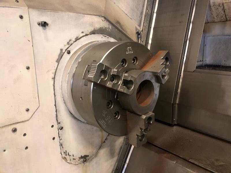 Okuma MacTurn 550W Multi-Axis CNC Lathe, 2008 – Chip Conveyor, Tooling Included