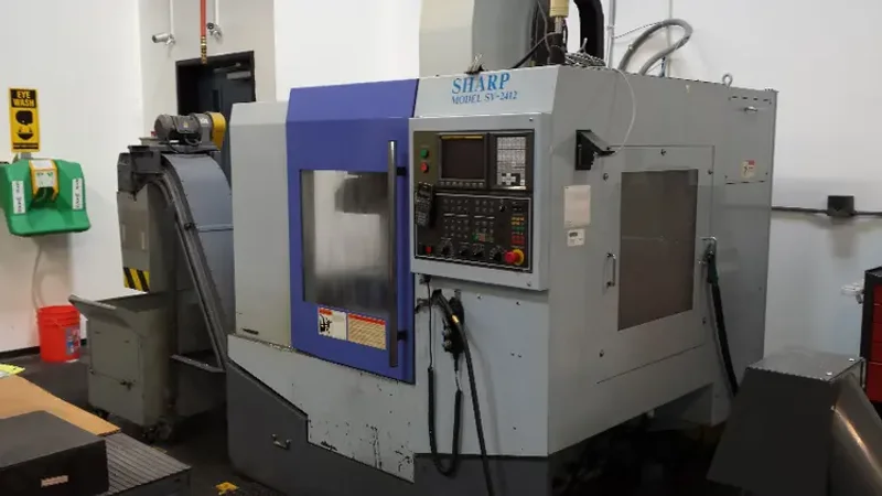 2004 SHARP SV-2412 | Machining Centers, Vertical