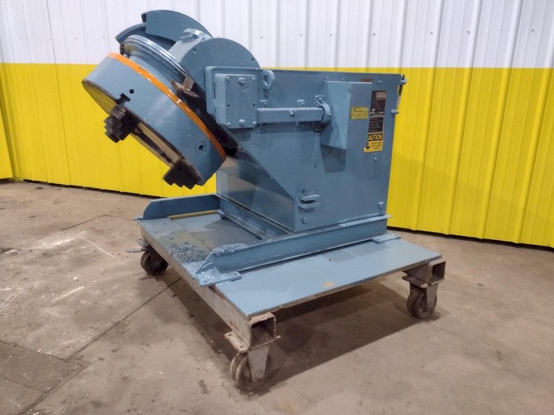 2500 LBS ARONSON MODEL HD25A POWERED WELDING POSITIONER, 110 VOLT SINGLE PHASE: STOCK #17996