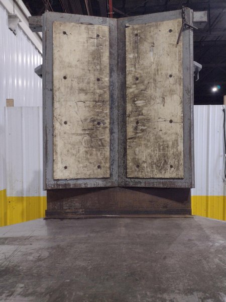 16,000 LB X 48" ROWE UB-16 COIL CAR/ UPENDER BUGGY. STOCK # 0218026