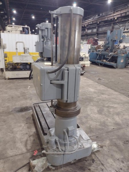 4' X 12" OOYA MODEL #RE-1225H RADIAL DRILL: YOBRO #25981