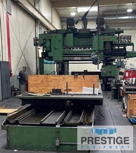 Ingersoll 104&quot; x 96&quot; x 360&quot; Double Housing Planer Mill w/50 HP Milling Heads