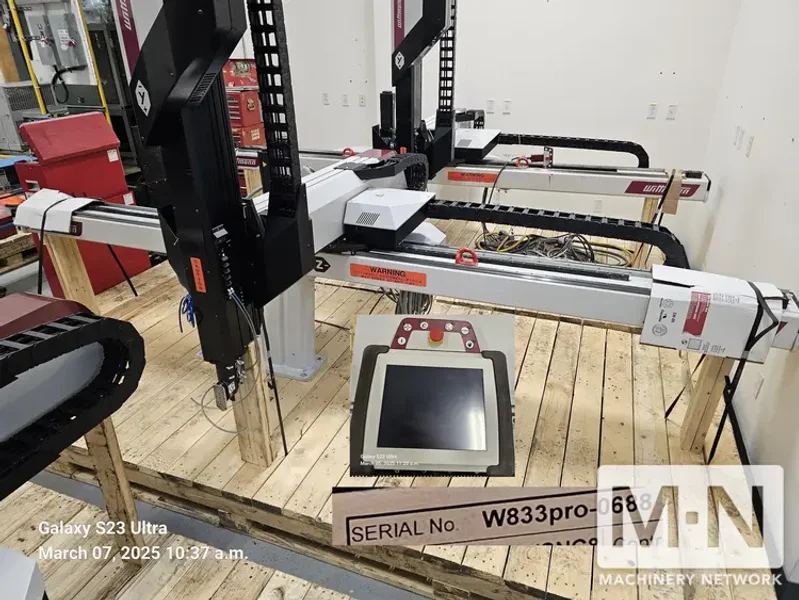 WITTMANN MODEL W833 PRO SERVO ROBOT MFG 2020  (3) AVAILABLE