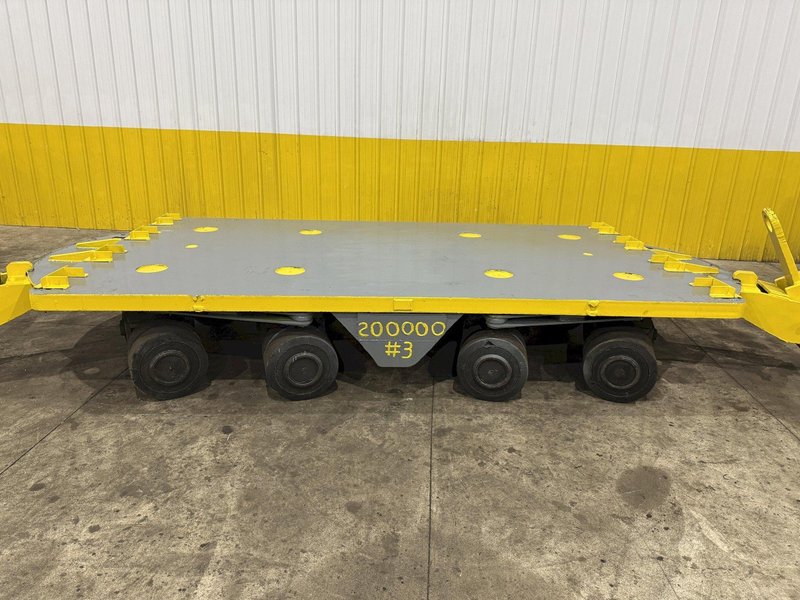 200,000 LBS x 144" x 78" LORDSTOWN HEAVY DUTY ROLLING TRANSFER CART: YOBRO #24113