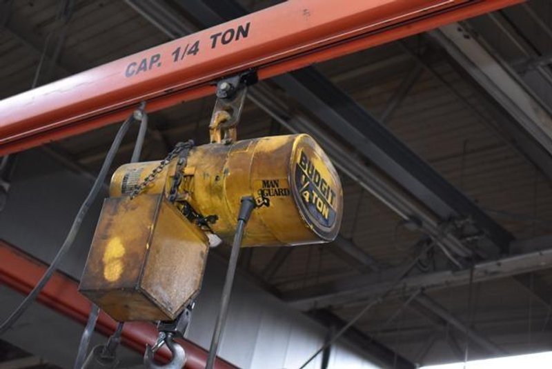 1/4 TON BUDGIT ELECTRIC POWERED CHAIN HOIST: STOCK #11980