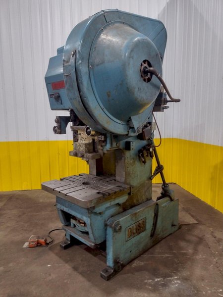 60 TON BLISS MODEL #C-60 OBI PRESS W/ CUSHION, 4&quot; STROKE: STOCK #19686