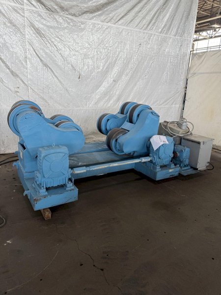 60-TON IRIZAR SELF-ALIGNING TANK TURNING ROLL SET. STOCK # 0343225