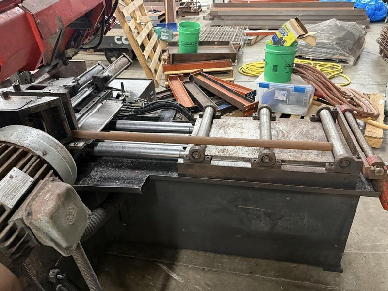 16″ x 16″ Amada HA-400W Automatic Horizontal Band-Saw, 2011